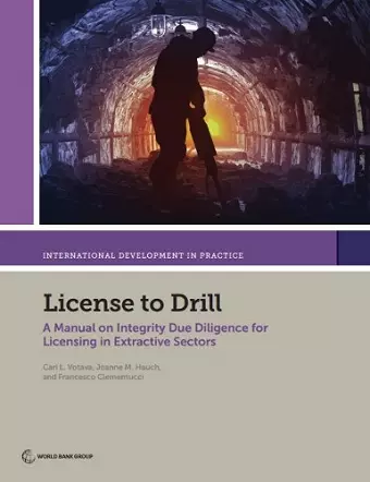 License to drill cover