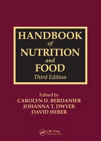 Handbook of Nutrition and Food cover