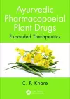 Ayurvedic Pharmacopoeial Plant Drugs cover