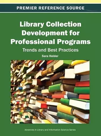 Library Collection Development for Professional Programs cover