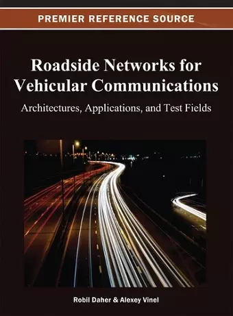 Roadside Networks for Vehicular Communications cover