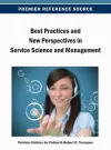 Best Practices and New Perspectives in Service Science and Management cover