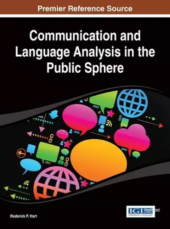 Communication and Language Analysis in the Public Sphere cover