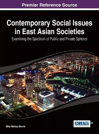 Contemporary Social Issues in East Asian Societies cover