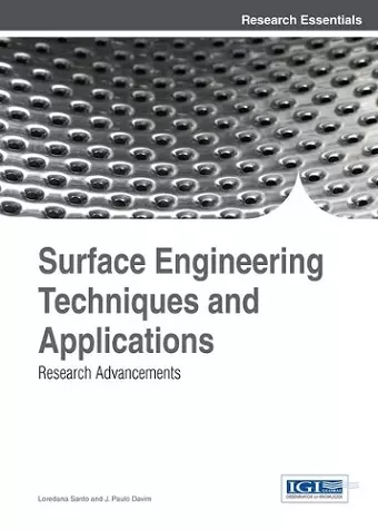 Surface Engineering Techniques and Applications cover