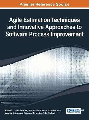 Agile Estimation Techniques and Innovative Approaches to Software Process Improvement cover