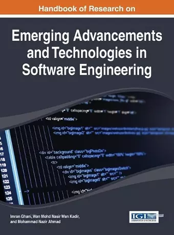 Handbook of Research on Emerging Advancements and Technologies in Software Engineering cover