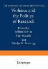 Violence and the Politics of Research cover