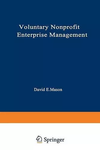 Voluntary Nonprofit Enterprise Management cover