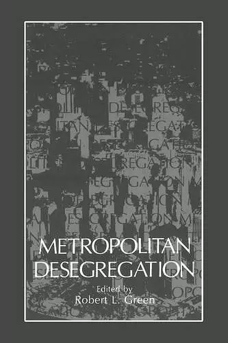 Metropolitan Desegregation cover