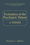 Evaluation of the Psychiatric Patient cover