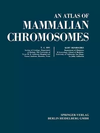 An Atlas of Mammalian Chromosomes cover