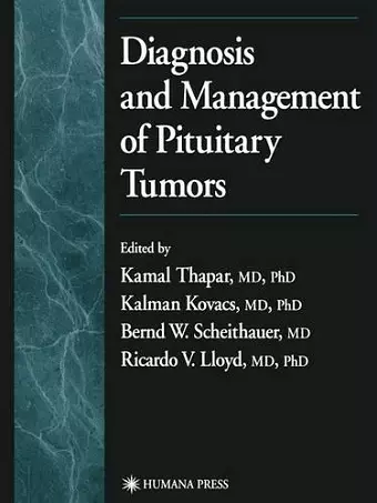 Diagnosis and Management of Pituitary Tumors cover