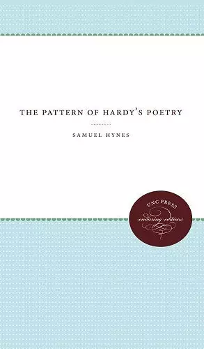 The Pattern of Hardy's Poetry cover