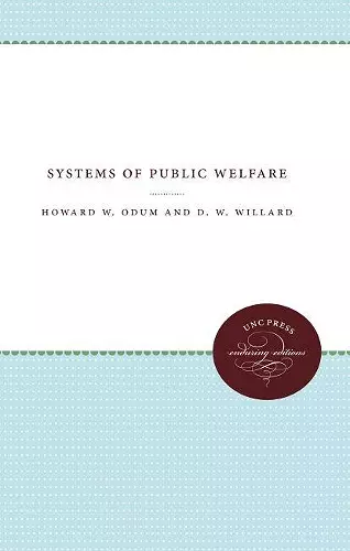 Systems of Public Welfare cover