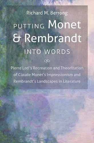 Putting Monet and Rembrandt into Words cover