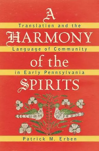 A Harmony of the Spirits cover