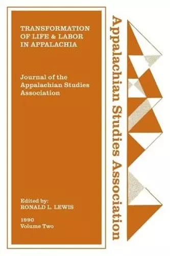 Journal of the Appalachian Studies Association, Volume 2, 1990 cover