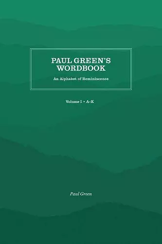 Paul Green's Wordbook cover