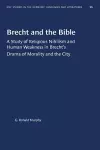 Brecht and the Bible cover