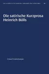Die Satirische Kurzprosa Heinrich Bölls cover
