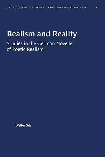 Realism and Reality cover