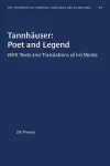 Tannhäuser: Poet and Legend cover