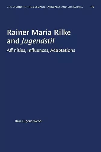 Rainer Maria Rilke and Jugendstil cover