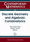 Discrete Geometry and Algebraic Combinatorics cover