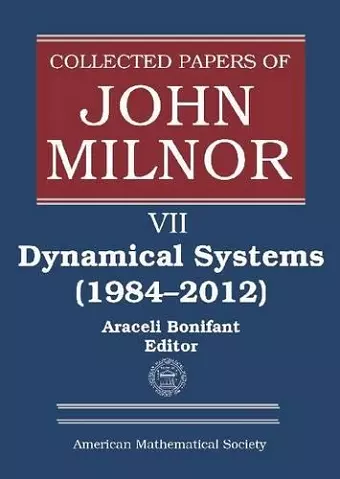 Collected Papers of John Milnor, Volume VII cover