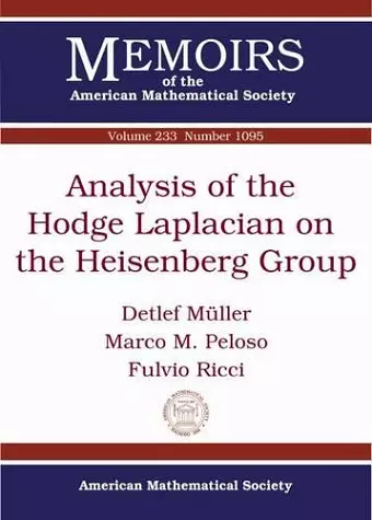 Analysis of the Hodge Laplacian on the Heisenberg Group cover