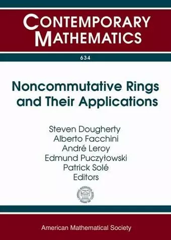 Noncommutative Rings and Their Applications cover