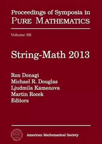 String-Math 2013 cover