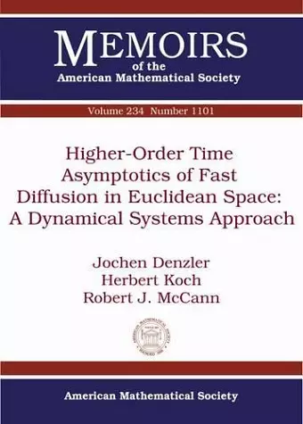 Higher-Order Time Asymptotics of Fast Diffusion in Euclidean Space cover