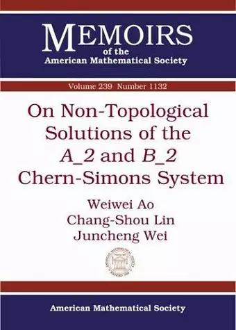 On Non-Topological Solutions of the A_2 and B_2 Chern-Simons System cover