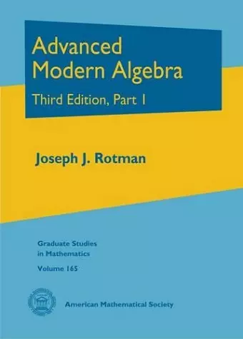 Advanced Modern Algebra cover