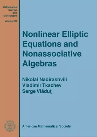 Nonlinear Elliptic Equations and Nonassociative Algebras cover