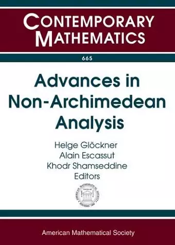 Advances in Non-Archimedean Analysis cover