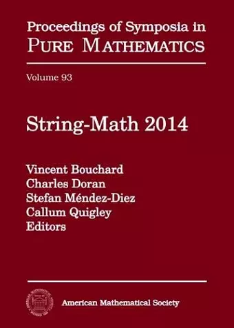 String-Math 2014 cover