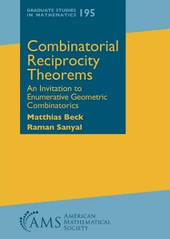 Combinatorial Reciprocity Theorems cover