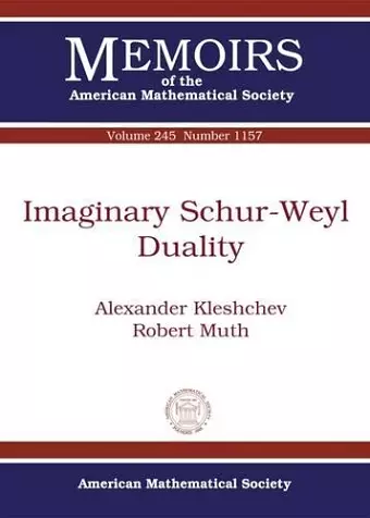 Imaginary Schur-Weyl Duality cover