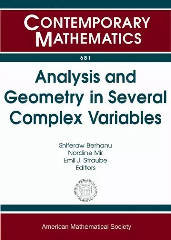 Analysis and Geometry in Several Complex Variables cover