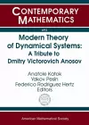 Modern Theory of Dynamical Systems cover