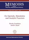 On Operads, Bimodules and Analytic Functors cover