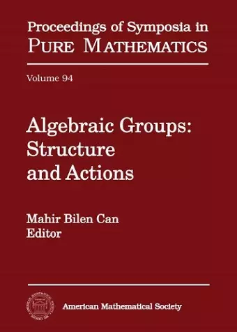 Algebraic Groups cover