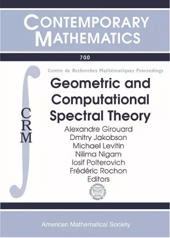 Geometric and Computational Spectral Theory cover