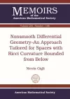 Nonsmooth Differential Geometry-An Approach Tailored for Spaces with Ricci Curvature Bounded from Below cover