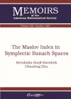 The Maslov Index in Symplectic Banach Spaces cover