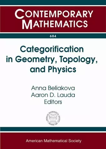 Categorification in Geometry, Topology, and Physics cover