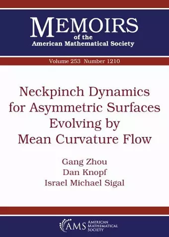 Neckpinch Dynamics for Asymmetric Surfaces Evolving by Mean Curvature Flow cover